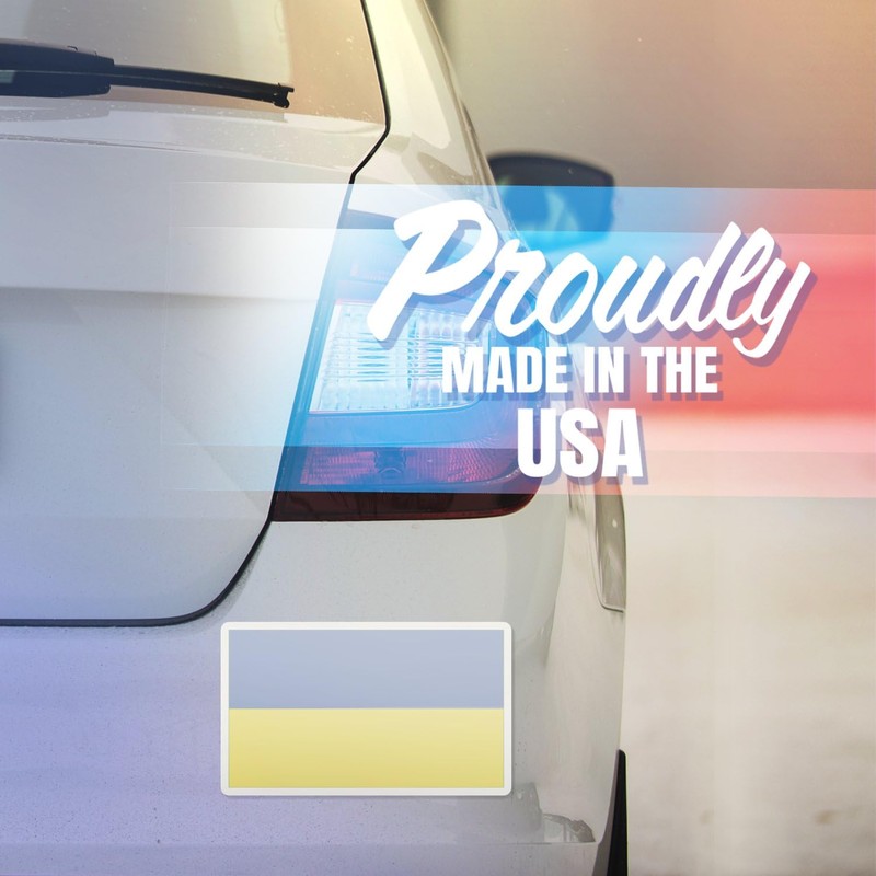 Ukraine Flag Magnet - Rectangular Fridge Magnet - Ukrainian Pride