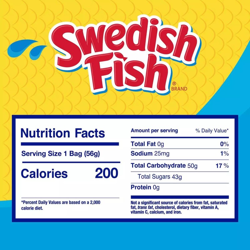 Swedish Fish Soft & Chewy Candy - 24/2 Ounce