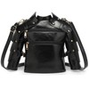 Lyuxhetaokdiq Men and Women Armour Shaped Crossbody Shoulder Bag PVC