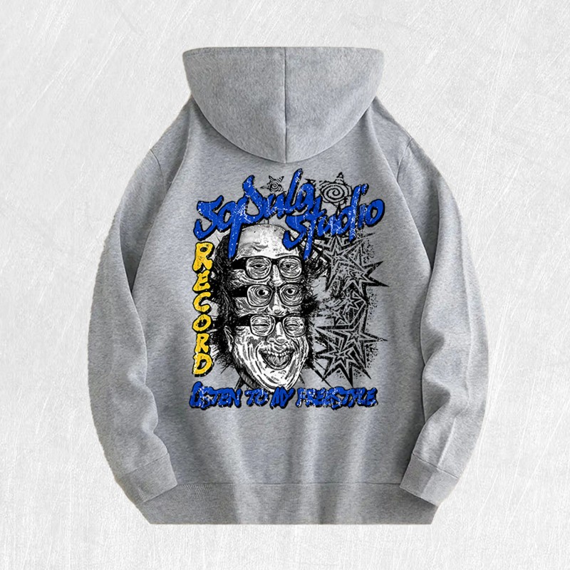 Hip - Hop Graphic Hoodie 100% Cotton US Warehouse 6