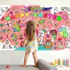 Easter Crafts for Kids Easter Decorations 186*73cm Giant Easter Colouring