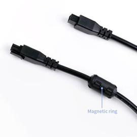 Cable de Extensión para AMS Lite, Cable de Extensión de 1M de 4 Pines para Accesorios de Impresora Bambulab A1/A1 Mini 3D (con anillo magnético)