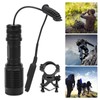 Aluminium Alloy Night Viewing Zoom Torch IPX6 Waterproof Hunting Flashlight