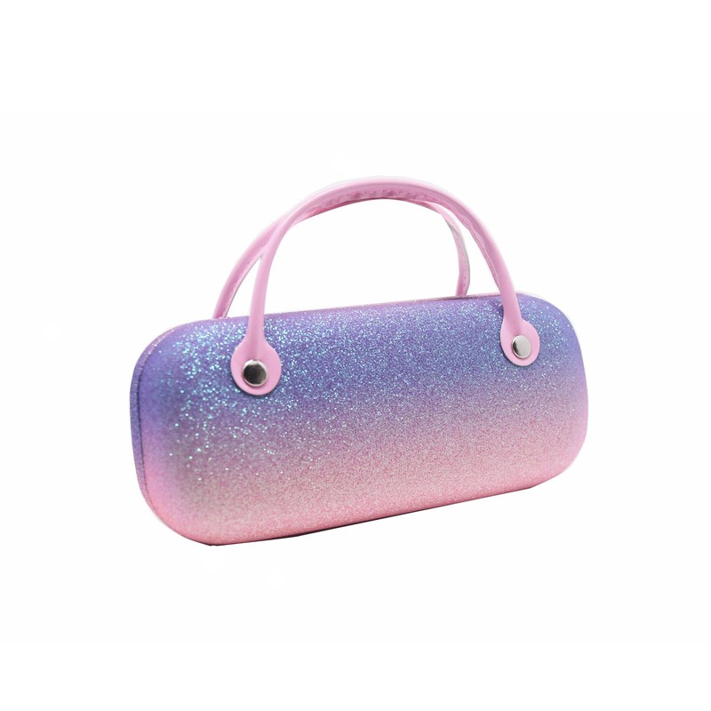 Cslbiuni Cute Rainbow Eyeglass Case Protector Hard Shell Protective Cases