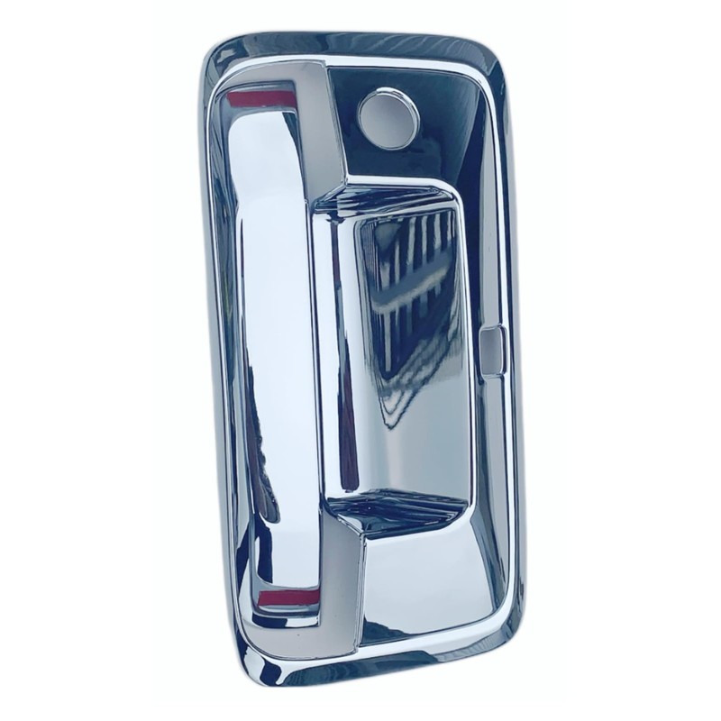 ABAGAEL Chrome Tailgate Door Handle Cover with Key Hole and