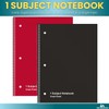 1InTheOffice Graph Paper Notebook, Spiral Paper Notebook, Quad Ruled 8""