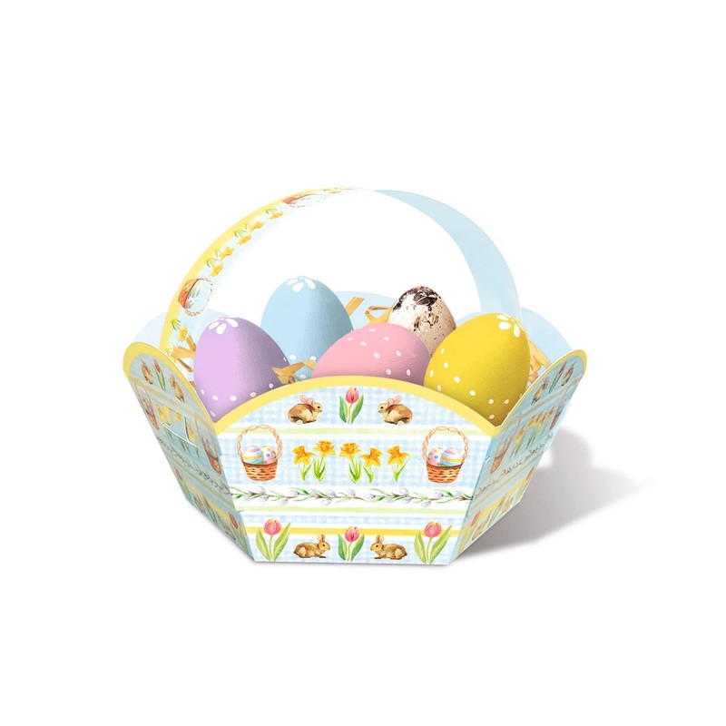 URSUS Paper Craft Set Easter Nests Pack of 6 Easter