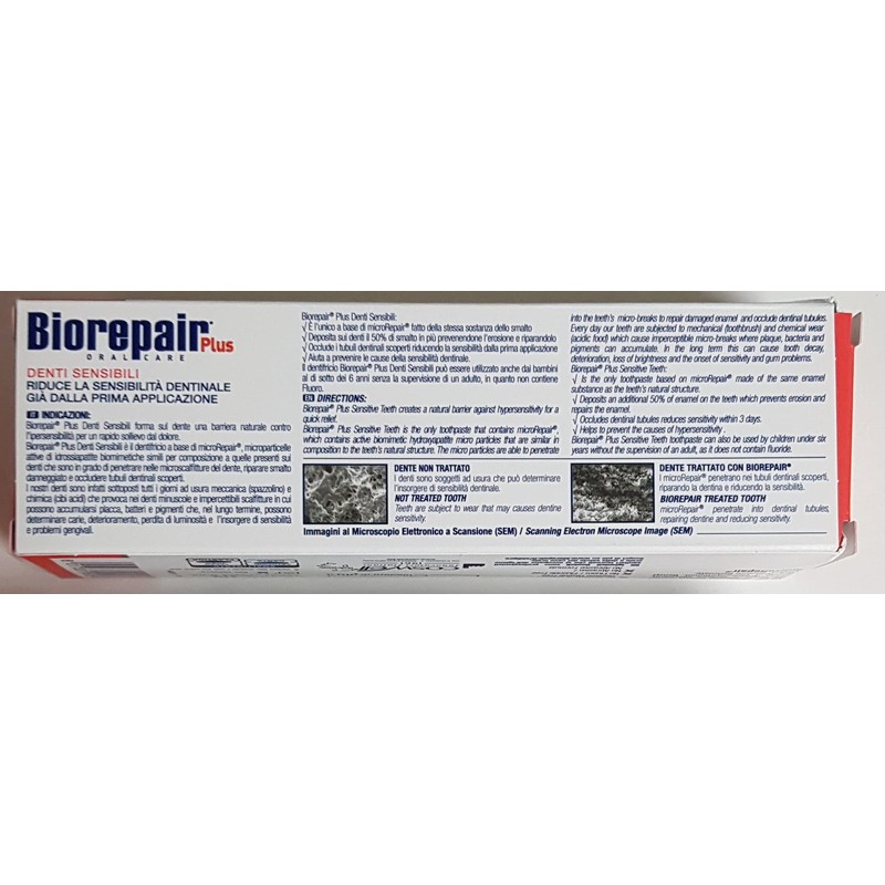 Biorepair Sensitive Teeth Daily Toothpaste - 2.54 Fluid Ounces (75