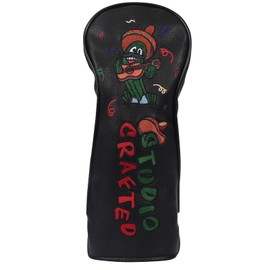 Studio Crafted Cinco De Mayo Sombrero Golf Headcover for Driver Fairway Woods Hybrid Rescue Head Cover (Fairway Cover)