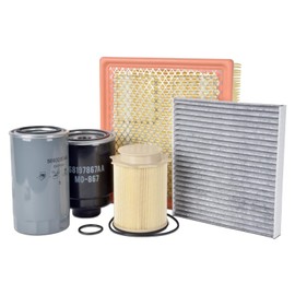 Engine & Cabin Air Filter Set for Dodge Ram 2500/3500/4500/5500 6.7L Diesel 2016-2025 & 6.4L V8 Gas 2019-2025; Replace: 553034051AB 68517554AA 68318365AA 68406048AA