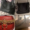 VersaKits Heavy Chunky Link Chain Strap Purse Handbag Top Handle