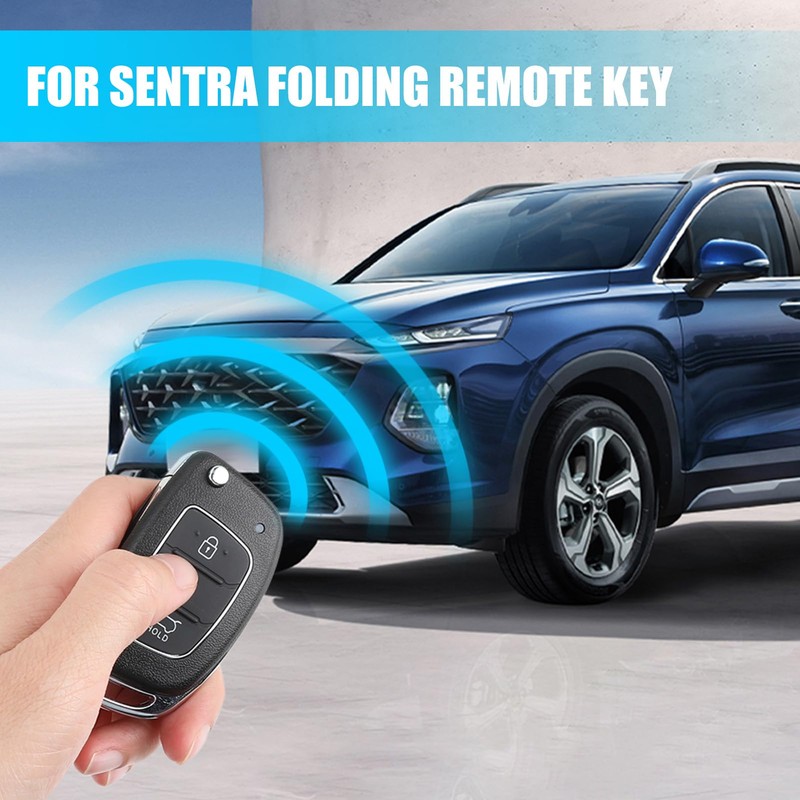 3 Button Remote Control Key Shell for Hyundai i20, i30,