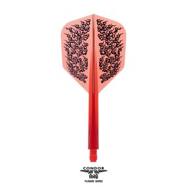 CONDOR AXE Washitai Small L Clear Red Yuki Yamada Player Model Condor Axe Darts Flight