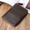 Polare Full Grain Leather Travel Passport Wallet with YKK Zipper