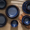 Stone Lain Brasa Modern Stoneware 16 Piece Dinnerware Sets, Plates
