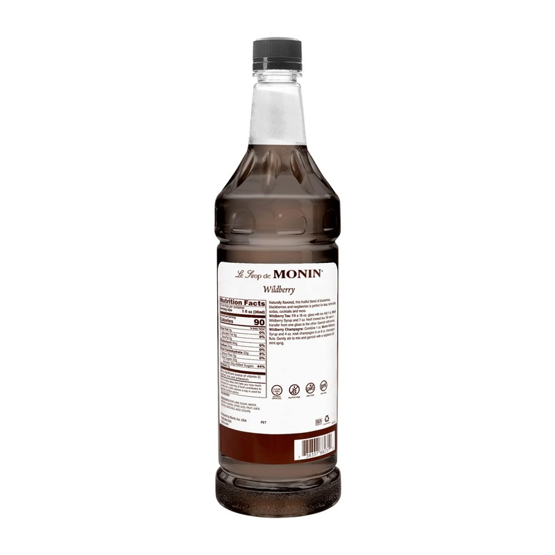 Monin Wildberry Flavor Syrup 1 Liter