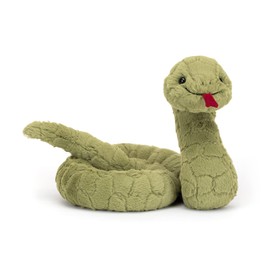 Jellycat Stevie Green Snake Collectable Stuffed Plush Decoration