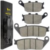 Caltric Front and Rear Brake Pads for Honda VT1300CT Interstate