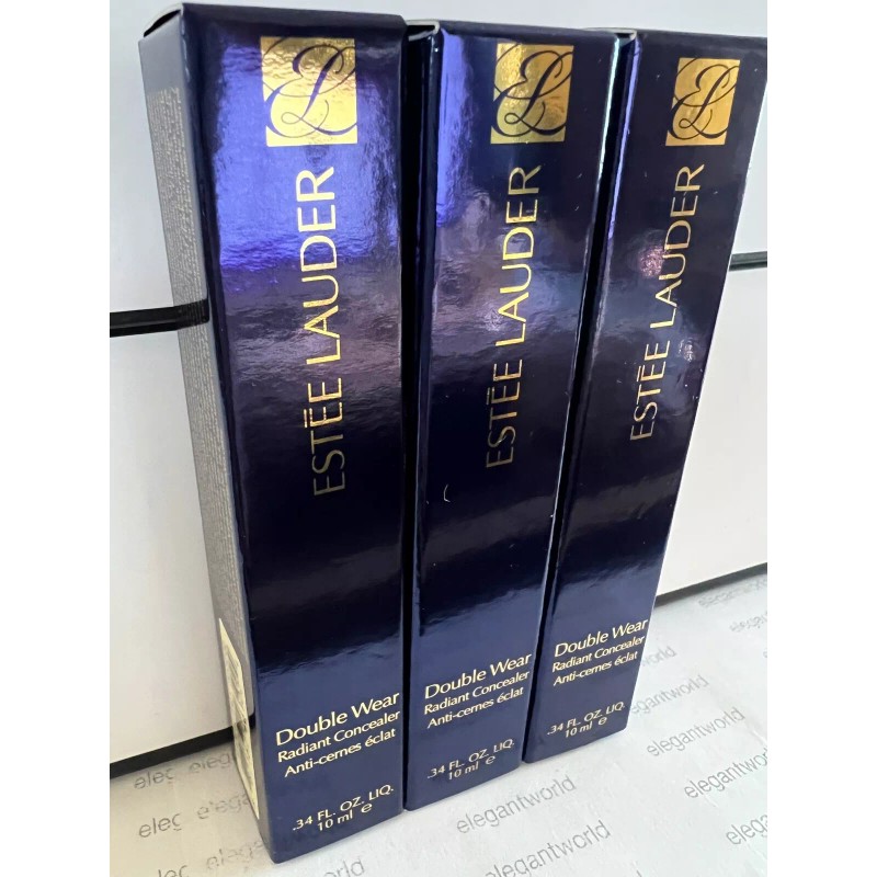 ESTEE LAUDER Double Wear Radiant Concealer 0.34oz/10ml FULL Sz.NEW IN