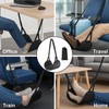 2PCS Foot Hammock for Flight, Best Airplane Gadgets, Plane Essentials,