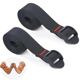 JLEivvi 2 Pcs Wrestling Belt Arm Wrestling Competition Match Strap Fixed Strap, Non Slip Exercise Band, Arm wrestling Training Belt with Buckle for Bodybuilding Gym Workout Fitness