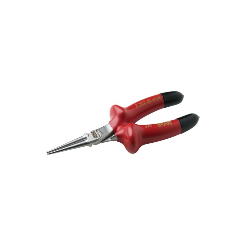 BAHCO(バーコ) Insulated Round Nose Pliers 1000V絶縁ラウンドノーズプライヤー 160mm 2521V-160