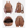 FADEON Mini Backpack Purse for Women, Designer Leather Cute Roomly