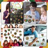 Lingvee 24 Pcs Juneteenth Day Diamond Art Refrigerator Magnet Sticker