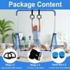 Tepemccu Gymnastics Rings for Kids, Pull Up Rings with Adjustable