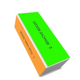 Morary Morary 4 Way Nail Buffer Block Nail Shine Buffer Block for Natural and Acrylic Nails Smoother Buffing Block Polisher Fingernail File Buffer 240/400/1000/6000 Grit for Buffing Shinning