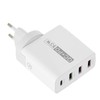 53W 4 Port Mobile Phone Charger 20W PD QC3.0 Fast
