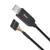 DTECH 3ft USB to TTL Serial Cable 5V 6 Pin