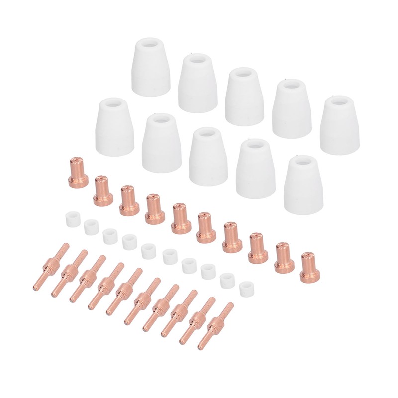 40pcs Plasma Cutting Torch Consumables Kit Plasma Cutting Torch Parts