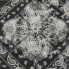 Trifong Bandana, Unisex, 100% Cotton, Cashew Nut Pattern, Paisley Handkerchief,