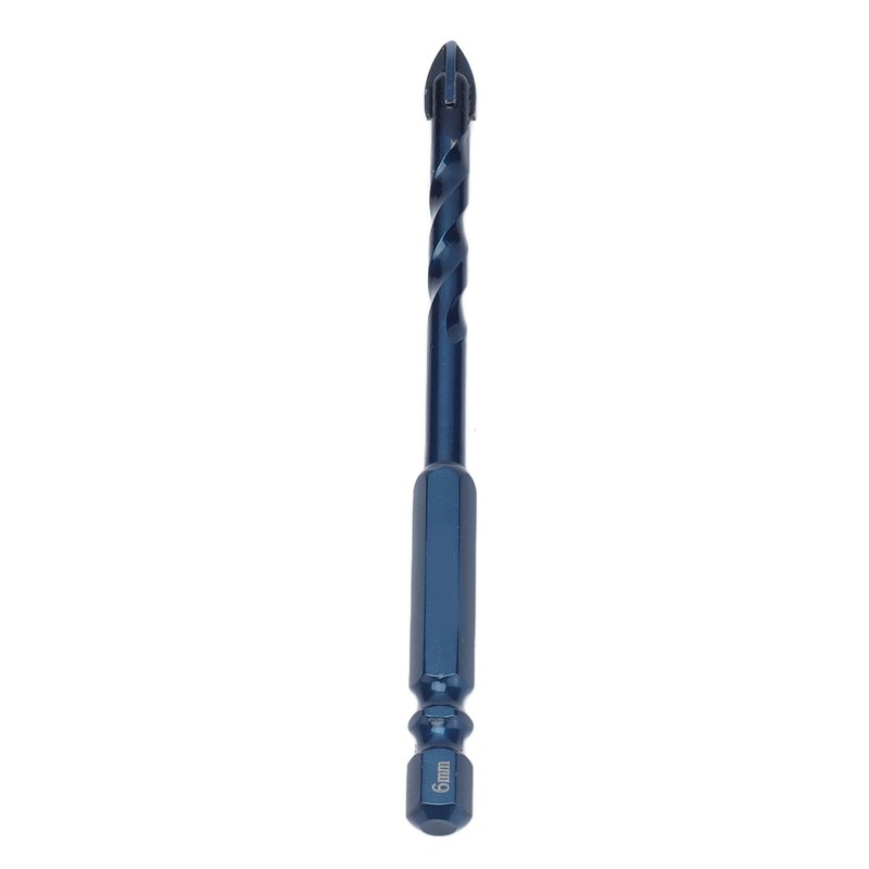 10Pcs Cross Spearhead Drill Bit Carbide Bits with 1/4in Hex