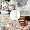 5-Piece 15cm Clear Plastic Ruler Set, Perfect for School &