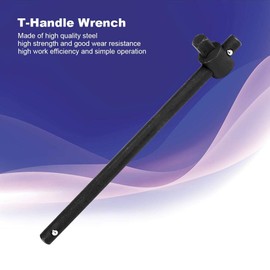 T-Handle Socket Wrench, Sliding T-Handle Socket Wrench Breaker Bar Heavy Duty Steel Universal Socket Wrench T-Handle Wrench(1/2in)