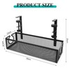 TNOMSNO Cable Management Desk, Cable Management Under Desk Drill-Free Undertable