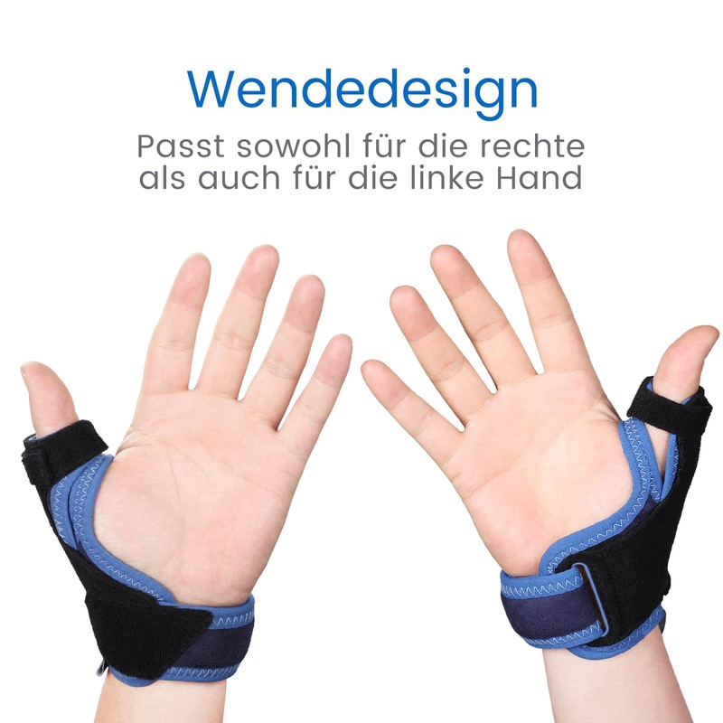 Willcom Thumb Brace, Reversible Thumb Bandage Right, Left Thumb Caddy