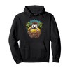 Pineapple Hedgehog Pineapples Fruit Hedgehog Lover Drawing Pullover Hoodie