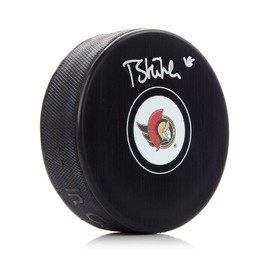 Tim Stutzle Autographed Ottawa Hockey Puck