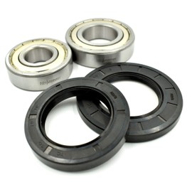 Front Load Washer Tub Replaces Whirlpool, Kitchenaid Maytag (2) Bearing & (2) Seal Kit W10772619 W10772619 W10290562 W10283358