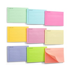 Mr. Pen- to Do List Sticky Notes, 3"x4", 360 Sheets, Assorted Colors to Do List Notepad, Lined Sticky Notes, to Do List Planner, Daily to Do List Notepad, to Do Notepad, Todo List Notepad