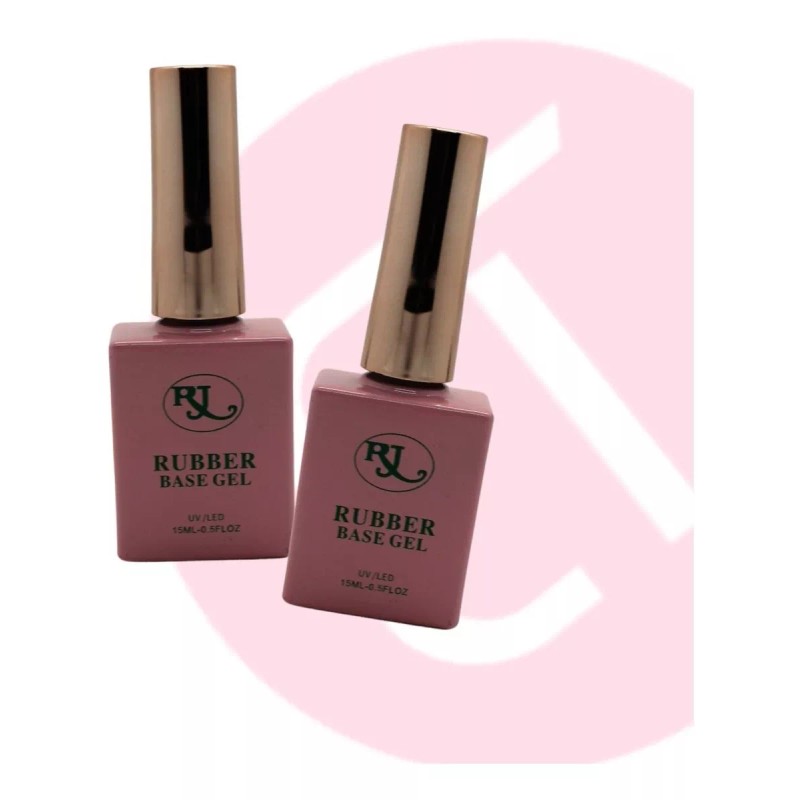 Rj Base Rubber Gel Nails Uñas 15 Ml