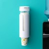 Disposable Cup Dispenser, Wall-Mounted Cup Holder, with Magnet, 3-Way Installation