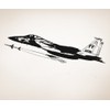 Stickerbrand Vinyl Wall Decal Sticker F15 Missile Launch 5099B