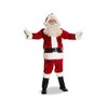 Sunnywood Men's Deluxe Santa Claus Suit Set Costume Large Red