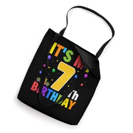 It’s My 7th Birthday Gifts for 7 Year Old Kids Boys & Girls Tote Bag