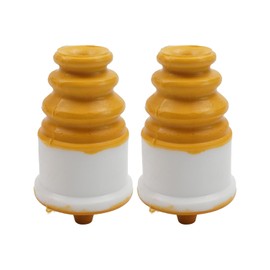JadeBirch 2Pcs Rear Suspension Bump Stop Fit for Fiat 500 2007-2016 500C 2009-2013 Abarth 2008-2016 Panda 2003-2009 Replace 51811829 50703905