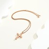 QGJNSGC Cross Urn Necklace for Ashes Pendant Memorial Cremation Jewelry